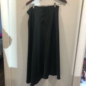 Zara satin skirt